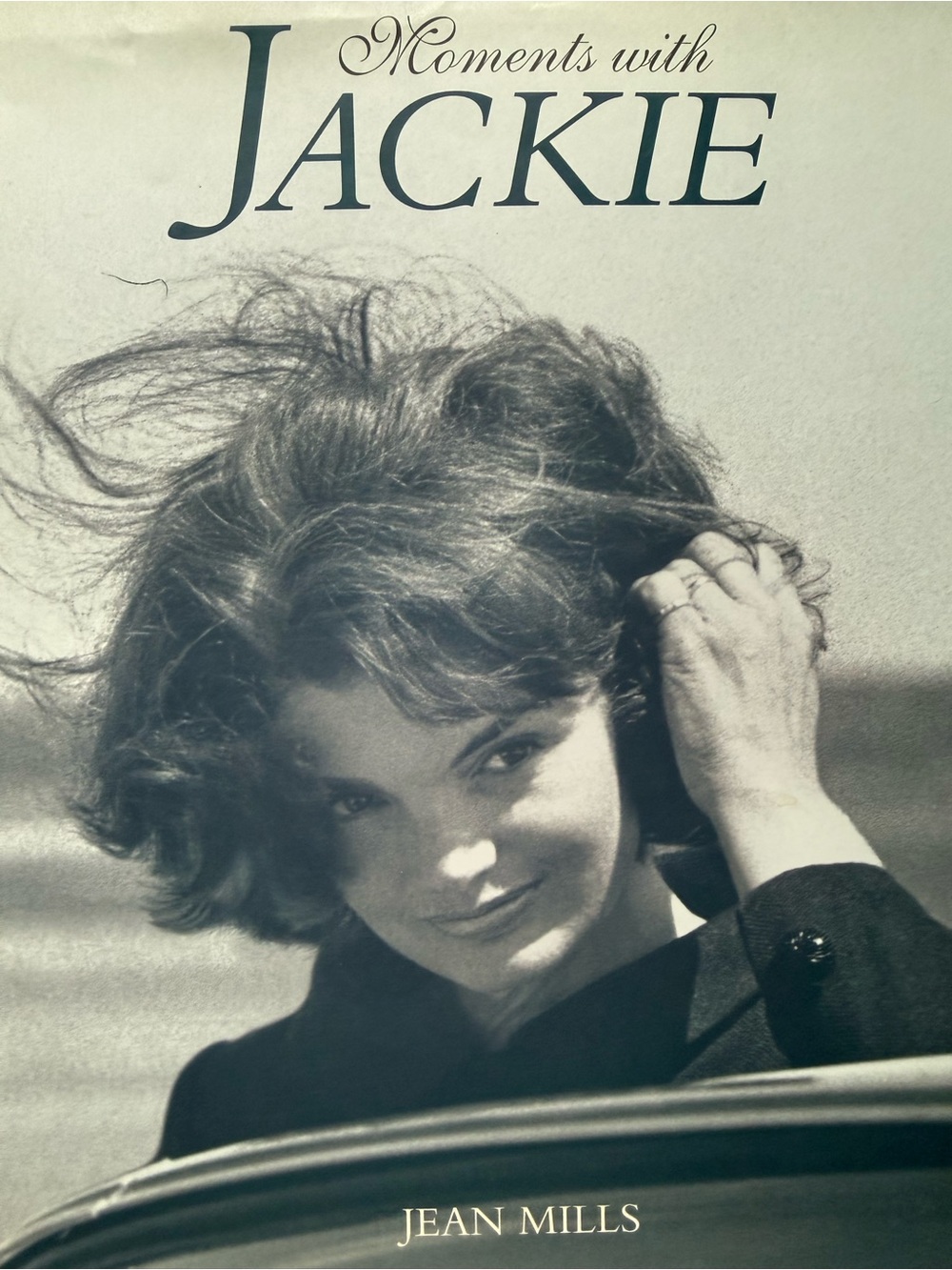 Moments with Jackie hardcover book by Jean Mills